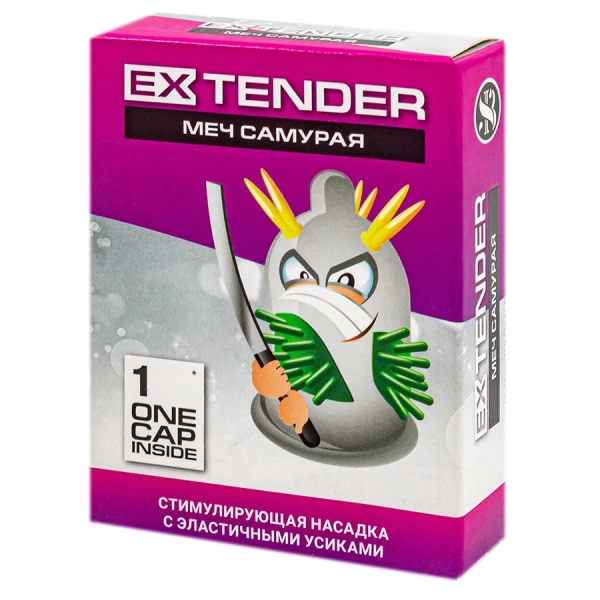 Презерватив с усиками Sitabella Extender - Меч самурая